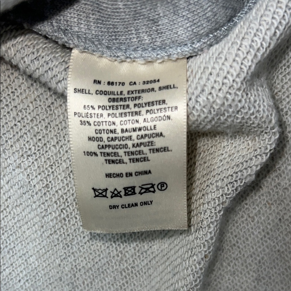 Elevenses Anthropologie Gray and Brown Jacket - Picture 7 of 9